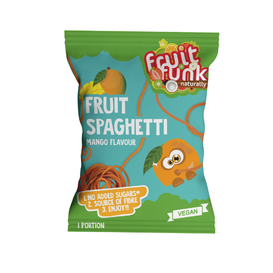 FRUIT SPAGHETTI Mangomaitselised puuviljanöörid 20g