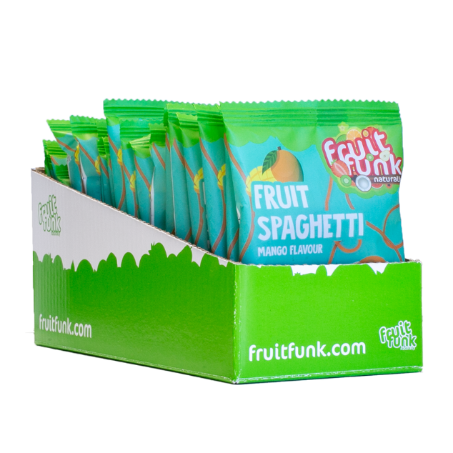 FRUIT SPAGHETTI Mangomaitselised puuviljanöörid 20g