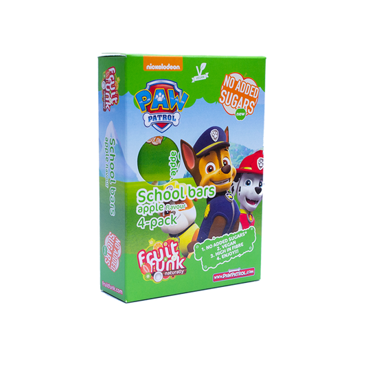 Fruitfunk Käpapatrull toorbatoonid - 100% puuviljadest, vegan, gluteenivaba ja ilma lisatud suhkruta, snäkid lastele.
