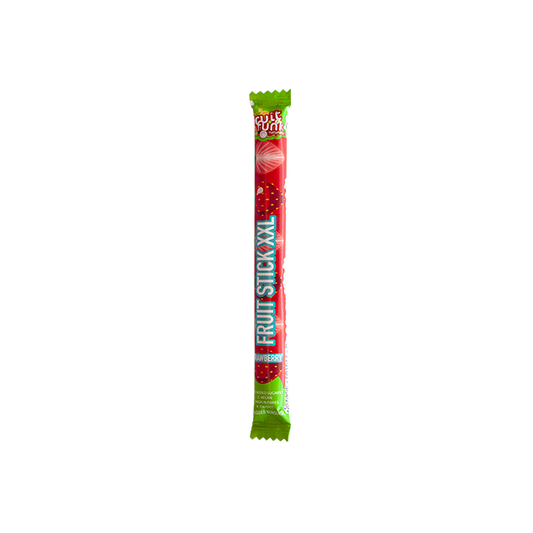 Fruitfunk Maasika puuviljapulk - 100% puuviljadest, vegan, gluteenivaba ja ilma lisatud suhkruta, snäkid lastele.